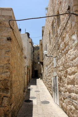 Antik Jerusalem yürümek      