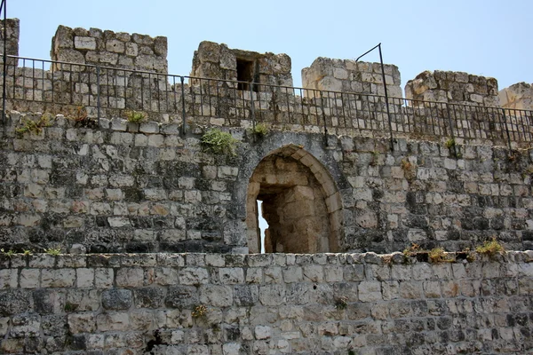 A piedi attraverso l'antica Gerusalemme — Foto Stock