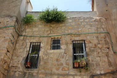 Antik Jerusalem yürümek        