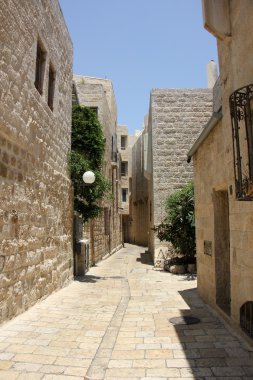 Antik Jerusalem yürümek        