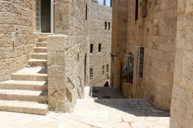 Antik Jerusalem yürümek        