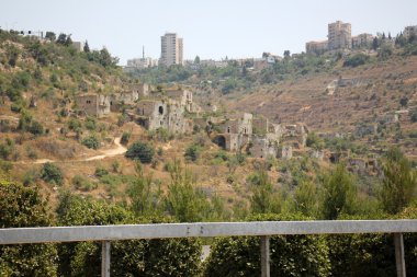 Antik Jerusalem yürümek        