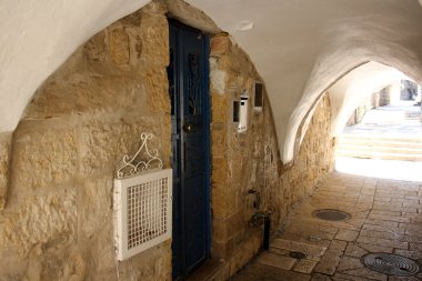 Antik Jerusalem yürümek       