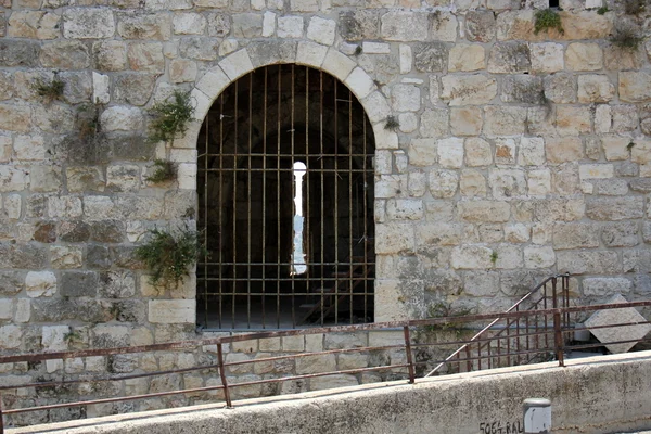 Caminhar através de Jerusalém antiga — Fotografia de Stock