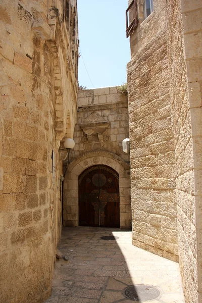 Antik Jerusalem yürümek — Stok fotoğraf