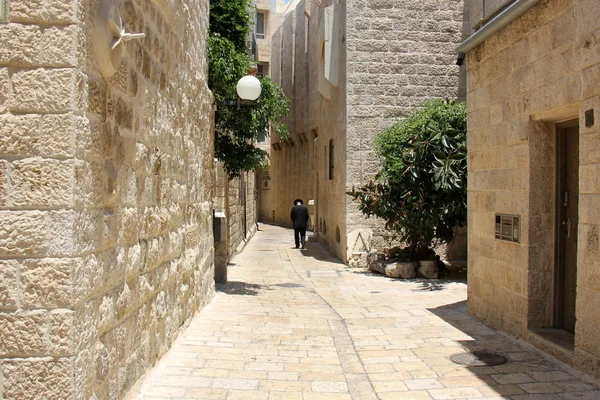 Caminhar através de Jerusalém antiga — Fotografia de Stock