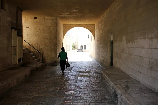 Maak een wandeling door het oude Jeruzalem — Stockfoto