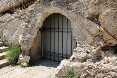 Antik Jerusalem yürümek       