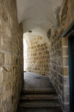 Antik Jerusalem yürümek       