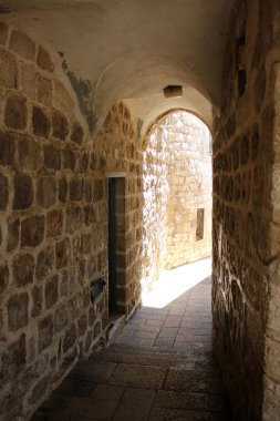 Antik Jerusalem yürümek       