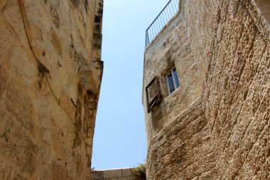 Antik Jerusalem yürümek       