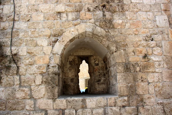 Прогулянка по стародавньої Єрусалимської — стокове фото