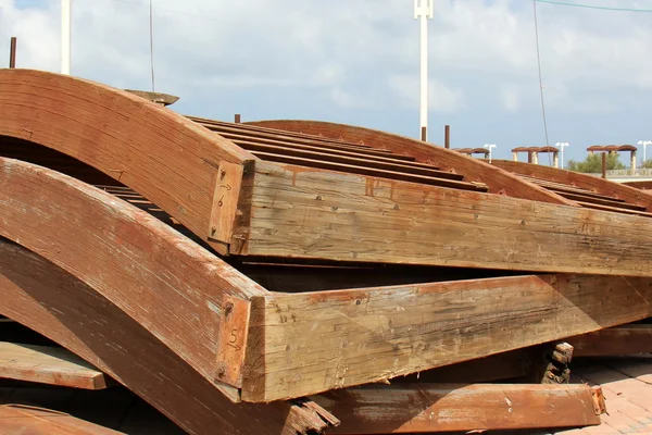 Estructura de productos de madera — Foto de Stock