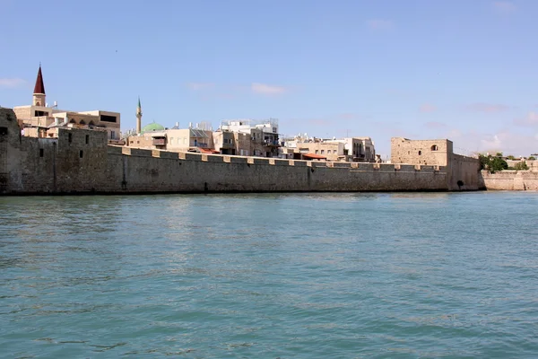 Acre cidade à beira-mar — Fotografia de Stock