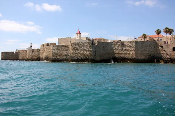 Acre cidade à beira-mar — Fotografia de Stock