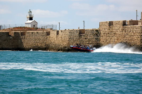 Acre cidade à beira-mar — Fotografia de Stock