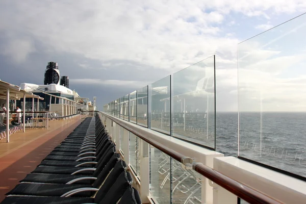 Auf dem Oberdeck — Stockfoto