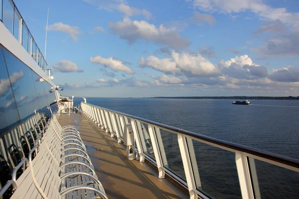 Auf dem Oberdeck — Stockfoto