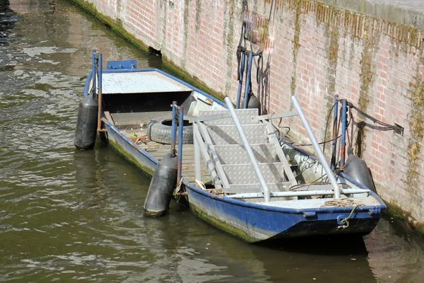 在阿姆斯特丹市的海湾 — 图库照片