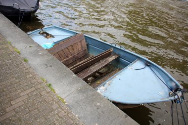 Amsterdam şehir koyda     