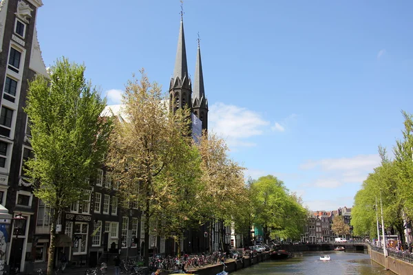 Passeggiata ad Amsterdam — Foto Stock