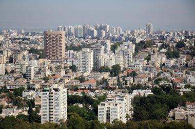 Tel - Aviv city denizin kenarında     
