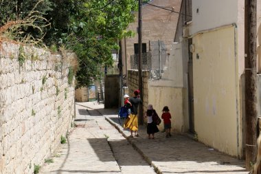 Antik Safed yürümek       