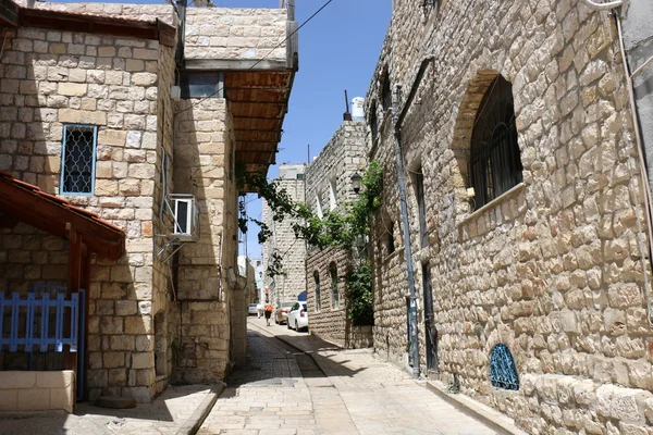 Spaziergang entlang der alten Safed — Stockfoto