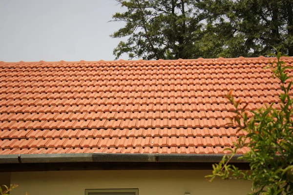 Roof - top uppförandet av byggnaden — Stockfoto