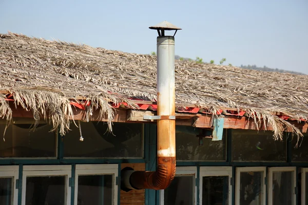 Dak - top bouw van het gebouw — Stockfoto