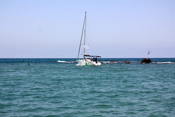 Barco en la playa — Foto de Stock