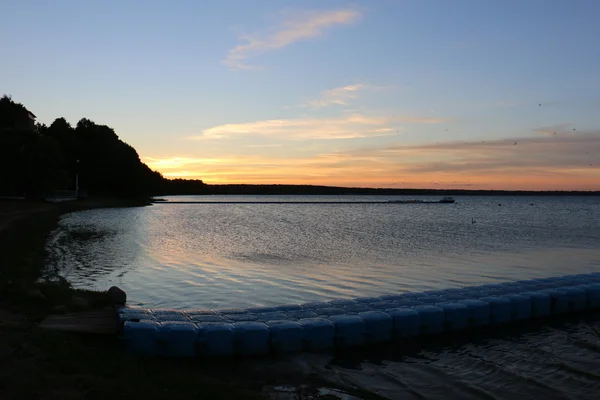 Aube sur le lac Naroch — Photo