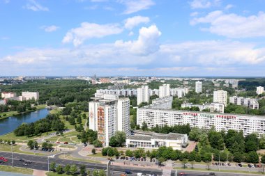 Minsk kuşbakışı ile   