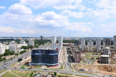 Minsk kuşbakışı ile   