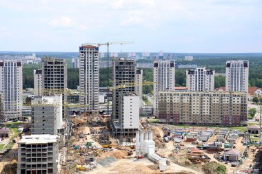 Minsk kuşbakışı ile   