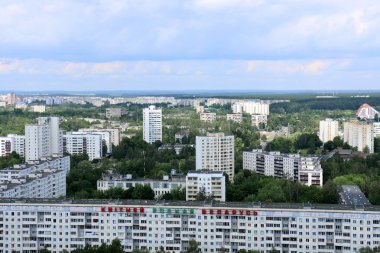 Minsk kuşbakışı ile   