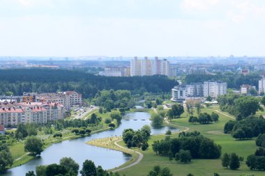 Minsk kuşbakışı ile   