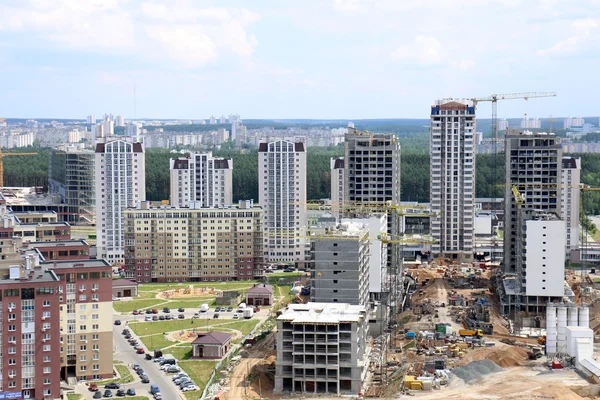 Minsk aus der Vogelperspektive — Stockfoto