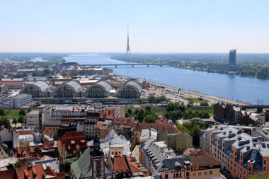 evler ve çatılar, Riga 
