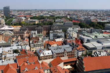 evler ve çatılar, Riga 