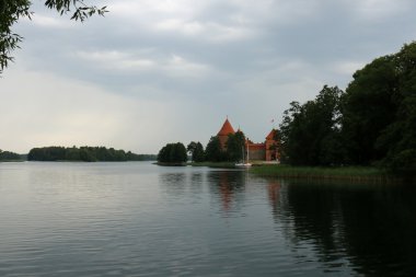 Litvanya 'daki Trakai Kalesi 
