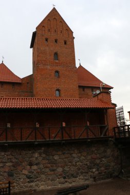 Litvanya 'daki Trakai Kalesi 
