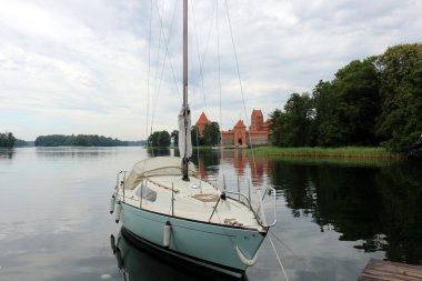 Litvanya 'daki Trakai Kalesi 