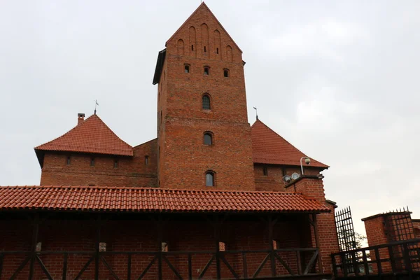 Castillo de Trakai en Lituania — Foto de Stock