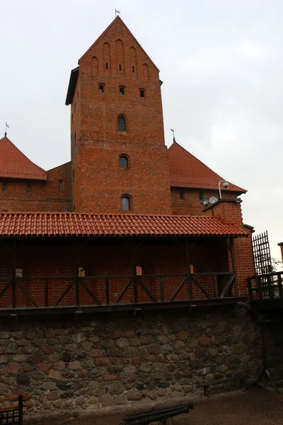 Hrad Trakai v Litvě — Stock fotografie