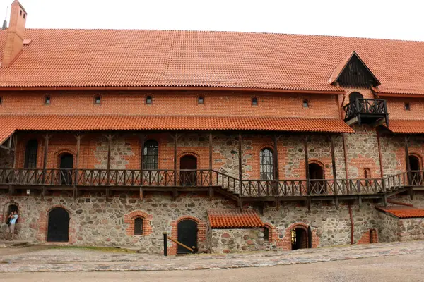 Hrad Trakai v Litvě — Stock fotografie