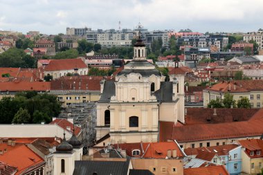 Vilnius şehir yukarıdan 