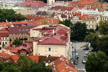 Vilnius şehir yukarıdan 