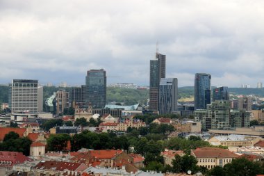 Vilnius şehir yukarıdan 