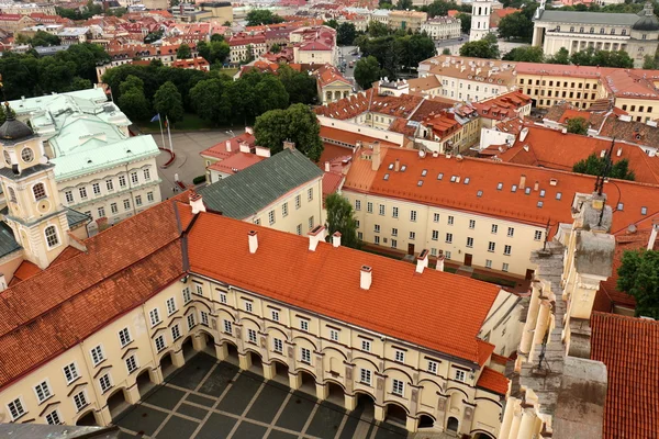 Vilnius città dall'alto — Foto Stock